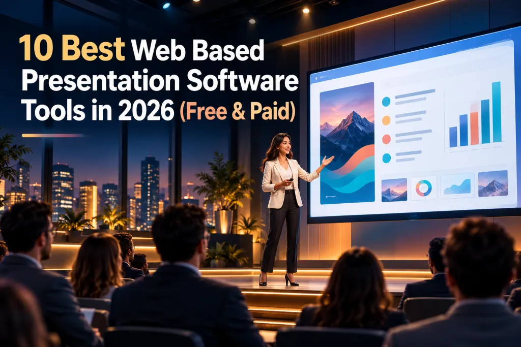 10 Best Web Based Presentation Software Tools in 2026 (Free & Paid)