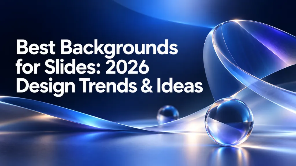 Best Backgrounds for Slides: 2026 Design Trends & Ideas