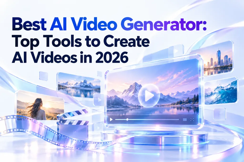 Best AI Video Generator: Top Tools to Create AI Videos in 2026